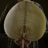 Balinese Woven Hand Fan "Ono" - THINKVINTAGEONLINE