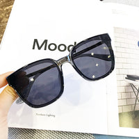 MS 2018 New Women Oversize Sunglasses Vintage Men Fashion Brand Designer Square Sun Glasses UV400 gafas de sol Eyewear - THINKVINTAGEONLINE